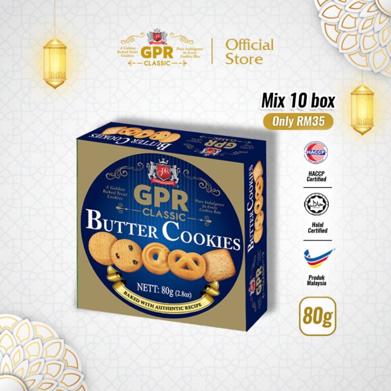 GPR Classic Butter Cookies 80g: Pilihan Doorgift dan Kudapan Pejabat