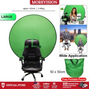 Green Screen Backdrop Portable untuk YouTube dan Studio