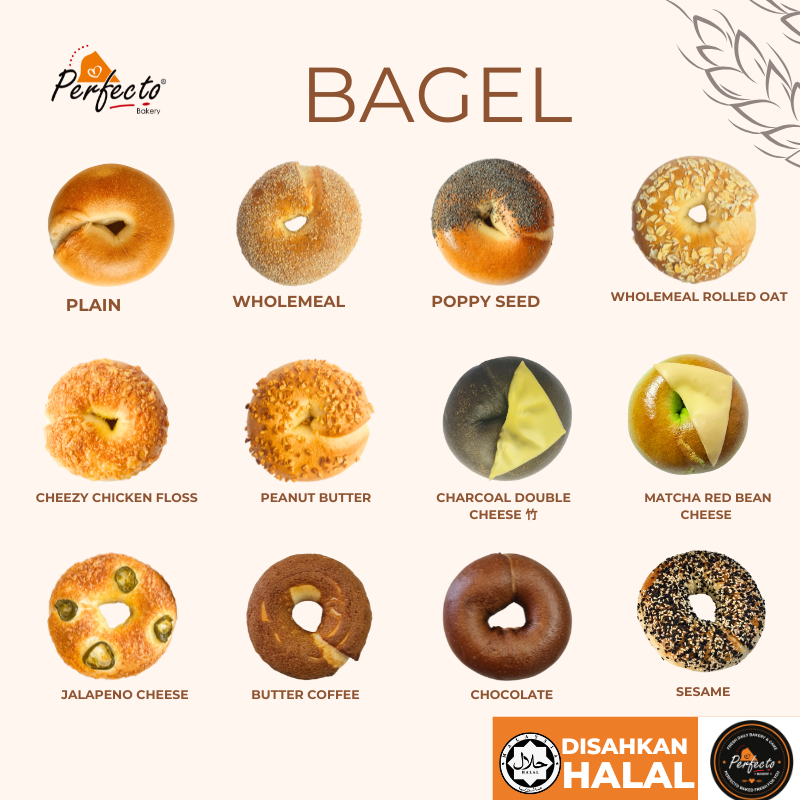 Halal Bagel Freshly baked Perfecto Bakery: Apa yang Perlu Anda Tahu