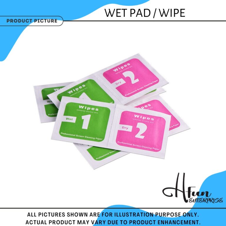 HFE Wet Pad and Dry Pad for Cleaning Screen Purpose