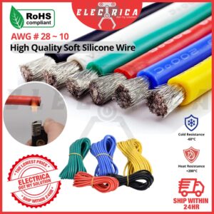 Kabel Wayar Silikon Fleksibel Elektronik High Quality