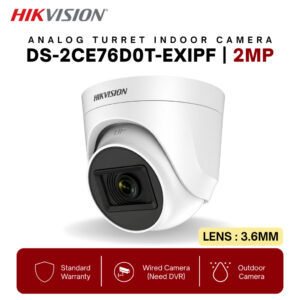 Kamera CCTV HIKVISION 2Mp DS-2CE76D0T-EXIPF: Ciri dan Cara Pemasangan