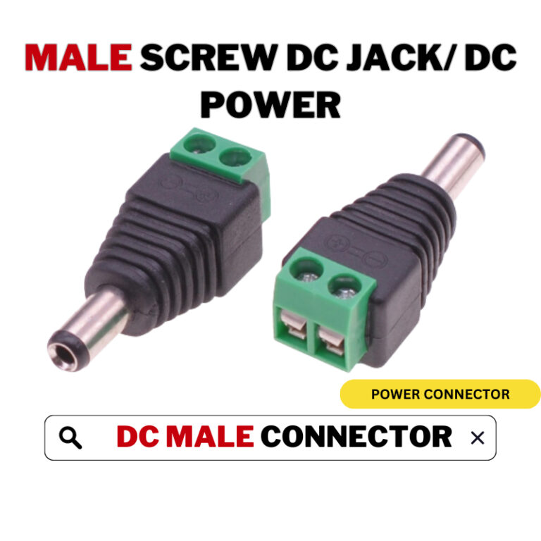 HIKVISION DC Power Male Connector: Fungsi, Saiz Jack dan Cara Guna