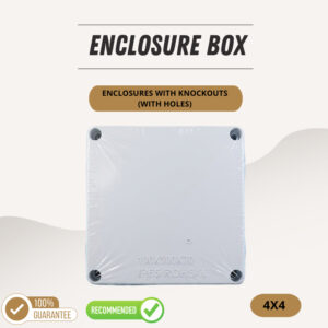 HIKVISION Junction Box 4x4: Pilihan Kotak Pendawaian Kalis Cuaca