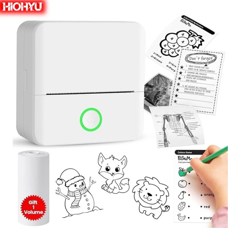 HIOHYU Mini Portable Thermal Photo Printer: Ciri, Kegunaan dan Apa yang Perlu Disemak