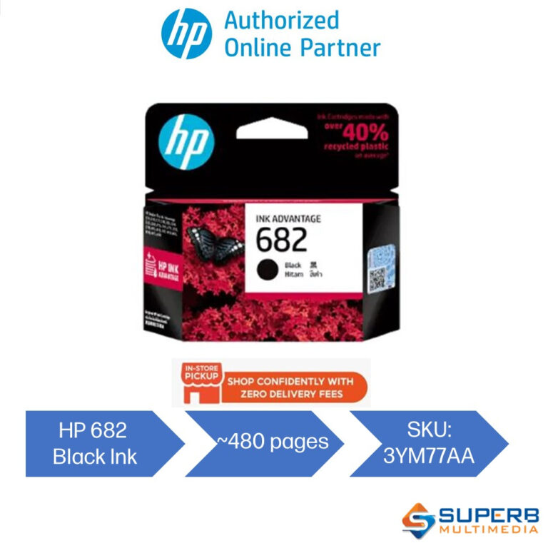 HP 682 Black dan Tri-Color Original Ink: Pilihan Tepat untuk Pencetak Anda