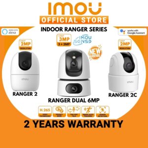 Kamera Keselamatan Imou Ranger 2 dan Ranger Dual: Pilihan Resolusi serta Ciri Pintar