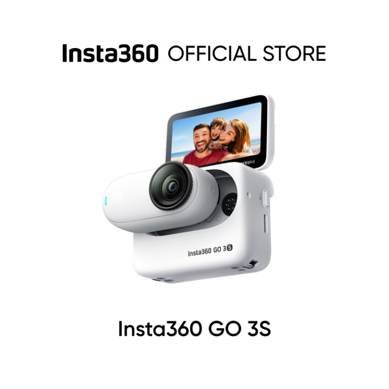 Insta360 GO 3S (128GB) - Kamera Vlogging 4K Mikro dan Kalis Air