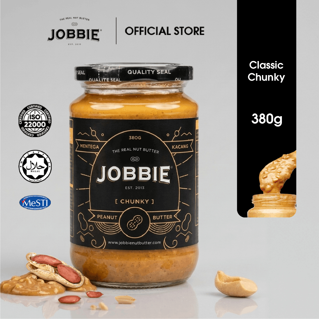 JOBBIE Peanut Butter Chunky Classic 380g: Apa yang Perlu Anda Tahu