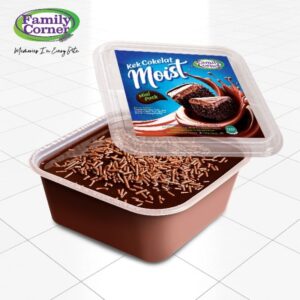 KEK Coklat MOIST Mini Pack FAMILY CORNER [200 g]: Pilihan Kudapan Manis