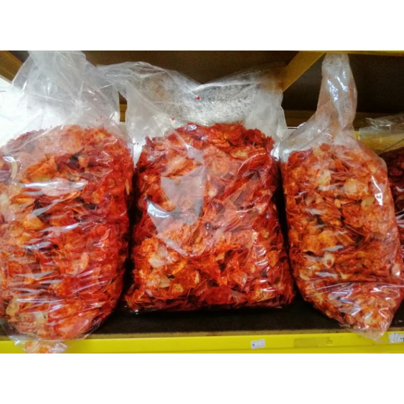 KEREPEK UBI PEDAS BASAH dan KERING Pilihan Pelbagai Saiz