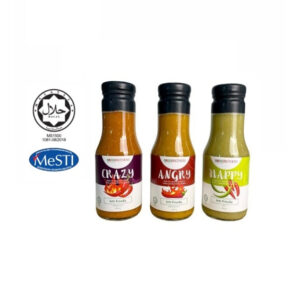 Sos Cili BOSSBROTHERS 270g Pilihan Varian Keto dan Tahap Kepedasan