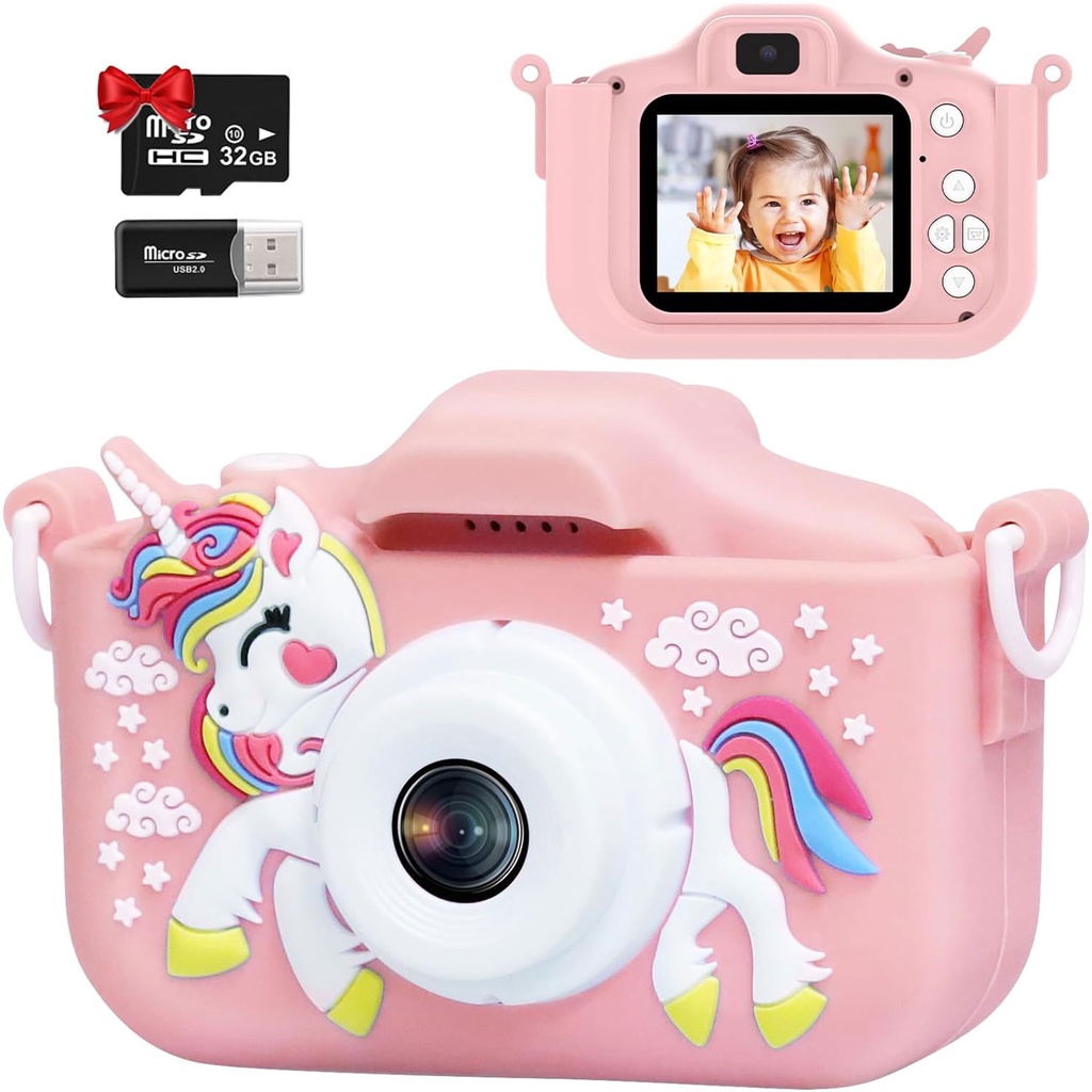 Kamera Kanak-Kanak Unicorn: Pilihan Hadiah Kreatif dengan Fungsi 1080P