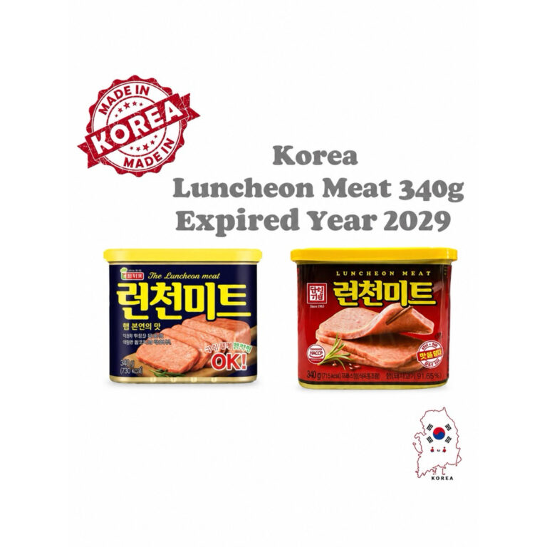 Pilihan Jenama Luncheon Meat KOREA yang Terdapat di Pasaran