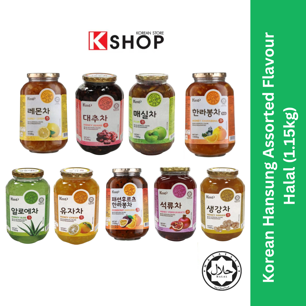 Korean Hansung Honey Tea (1.15kg): Pilihan Rasa dan Ciri Menarik