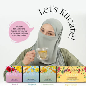 KUCATE Original Single dan Combo: Pilihan Varian Teh Herba dan Madu
