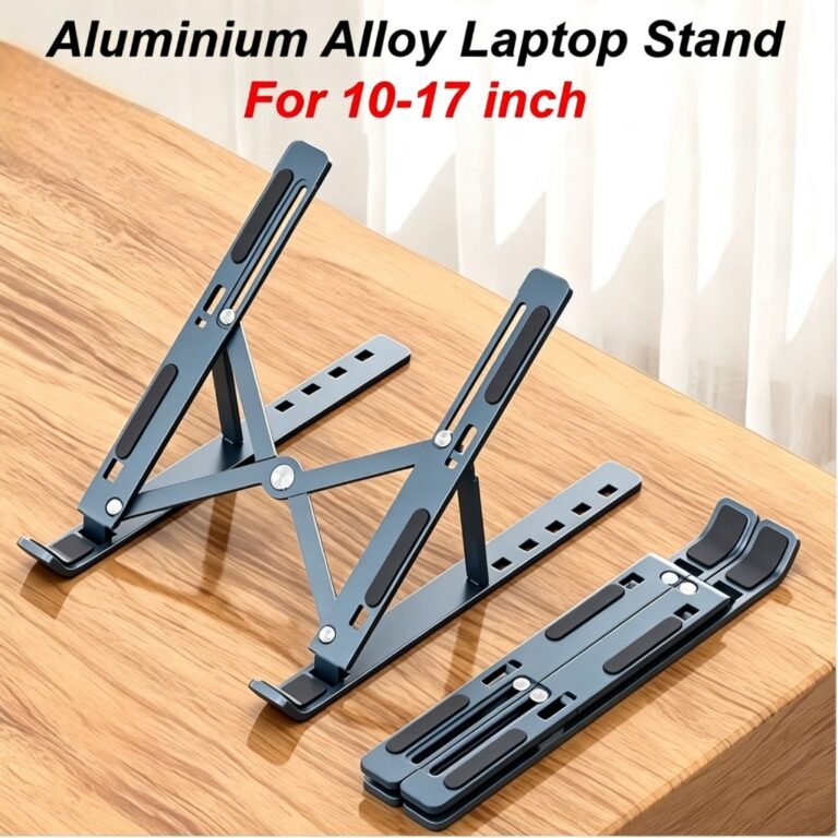 Pemilihan Laptop Stand Aluminium Lipat untuk Meja Kerja