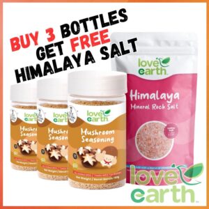 LOVE EARTH Mushroom Seasoning: Kenali Ciri, Fungsi dan Kegunaan Perencah Ini