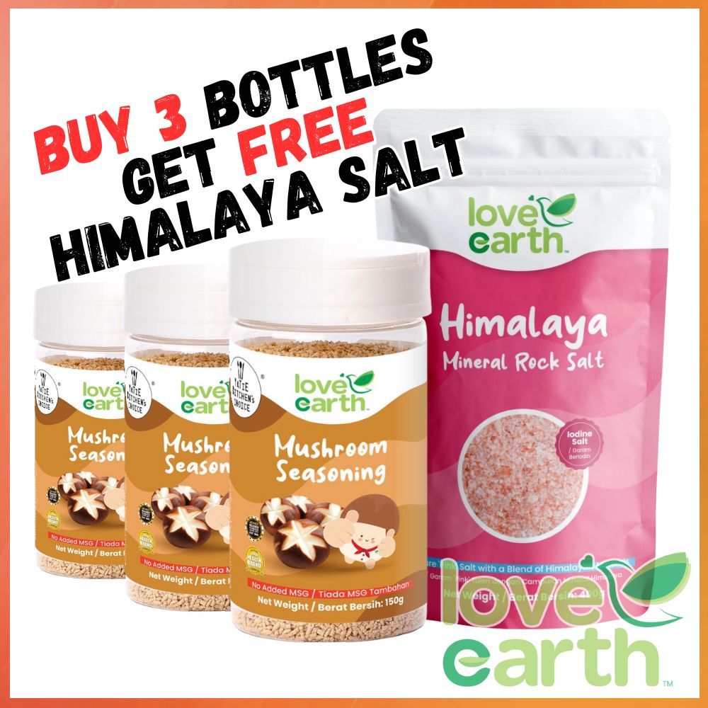 LOVE EARTH Mushroom Seasoning: Kenali Ciri, Fungsi dan Kegunaan Perencah Ini