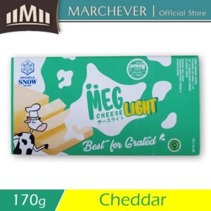 Meg Cheddar Cheese Light 170g