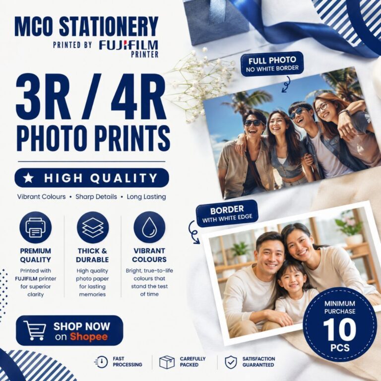 Cetak Gambar Pilihan Anda dengan FUJIFILM Photo Paper 3R dan 4R