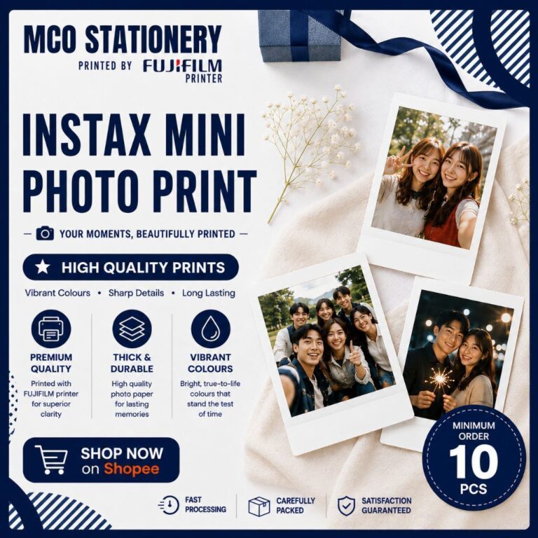 Fujifilm Photo Paper Instax Mini dan Percetakan Foto Pantas