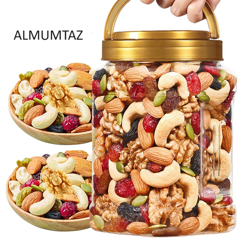 Mixed Fresh Nuts 500g dan 1KG: Pilihan Kacang dan Kismis Campur