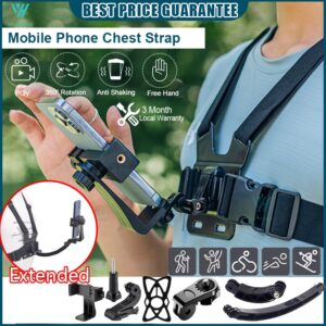 Mobile Phone Chest Strap: Panduan Pilih dan Guna Holder Telefon Dada untuk Pov