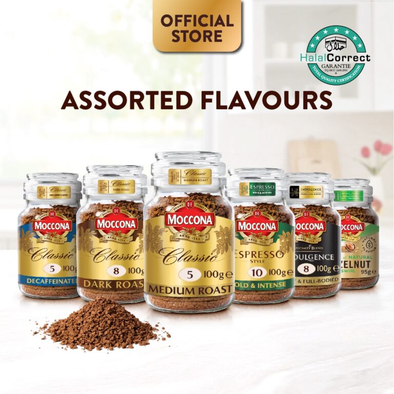 Moccona Classic Freeze Dried Instant Coffee: Pilihan Kopi Segera [Halal]