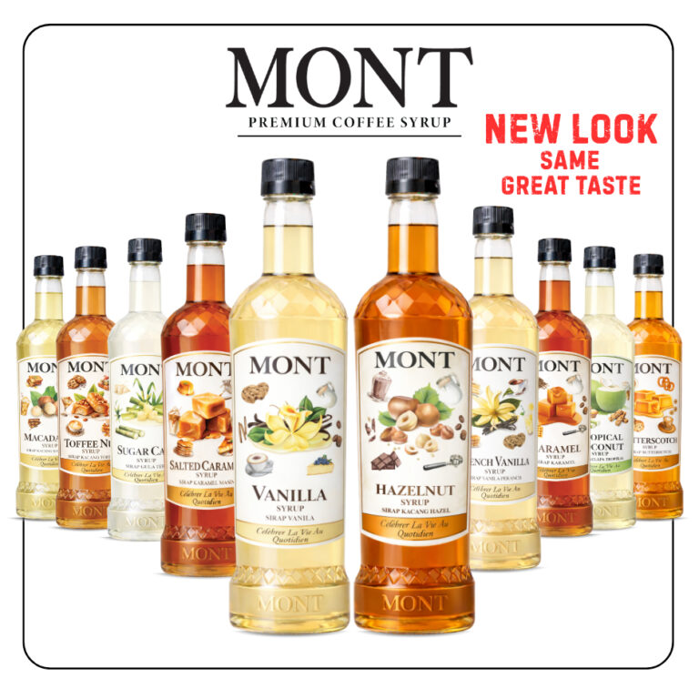MONT New 750ML SYRUP: Panduan Pilihan Perisa Kopi dan Koktel