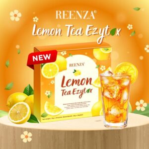 REENZA EzyTox Lemon Tea Drink: Ciri, Pembungkusan dan Semakan Label