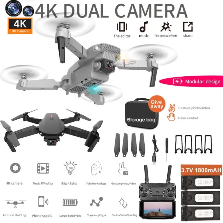 Drone E88/K3pro: Pilihan Permulaan untuk Hobi Quadcopter