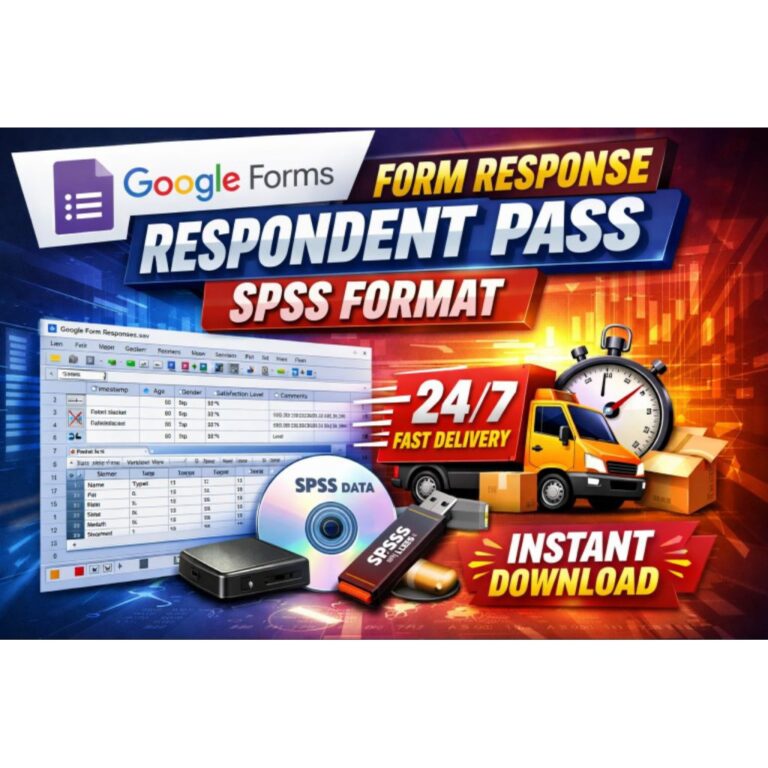 Google Form Respondent: Perkhidmatan Kumpul Responden Kajian Online