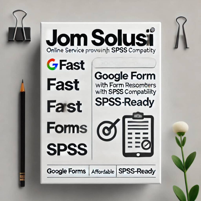 Servis Responden Google Form: Pilihan Cepat untuk Kajian dan Tinjauan