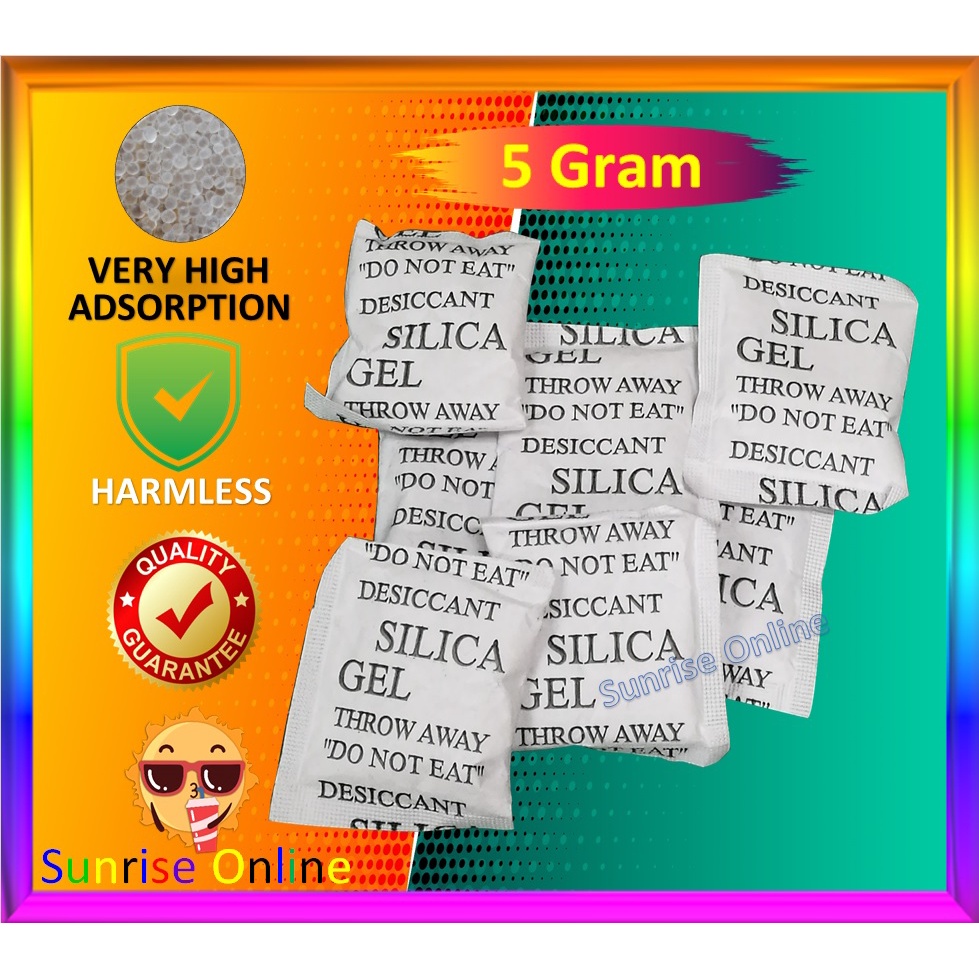 Silica Gel 5g SGL-GM695: Penyerap Lembapan untuk Barangan Sensitif