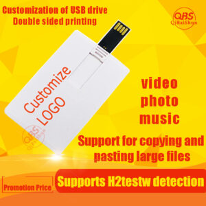 PenDrive DIY USB Flash Drive Kad Nama Plastik dengan Pilihan Cetakan Logo