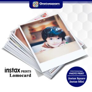Photo Print Instax Mini dan Square: Panduan Cuci Gambar Lomocard