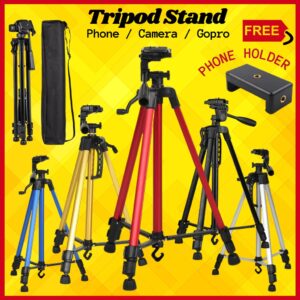 Portable Tripod 3366: Pilihan Ringan untuk Telefon dan Kamera