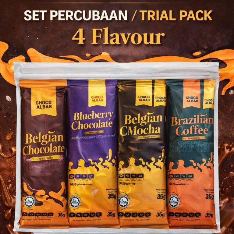 TRIAL Pack BELGIAN DRINK CHOCO ALBAB Pilihan Mudah Pencinta Coklat