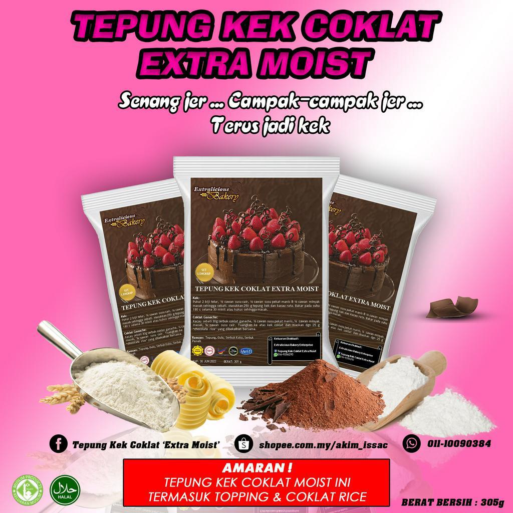 TEPUNG KEK COKLAT EXTRA MOIST: Apa yang Anda Perlu Tahu sebelum Beli