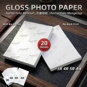 Quaff Photo Paper: Panduan Memilih Ukuran 3R, 4R, 5R dan A4 Glossy