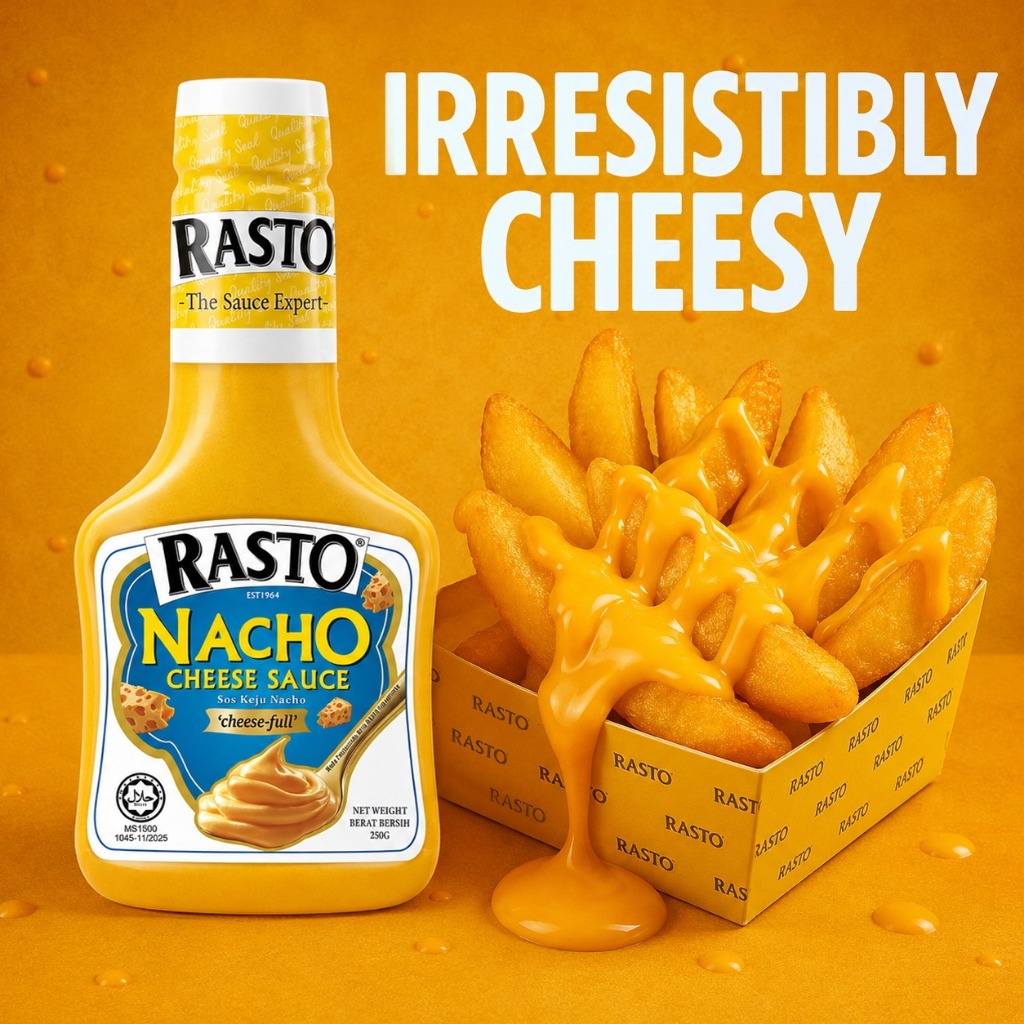 RASTO NACHO CHEESE 250GM HALAL: Ciri, Kegunaan dan Semakan Pembeli