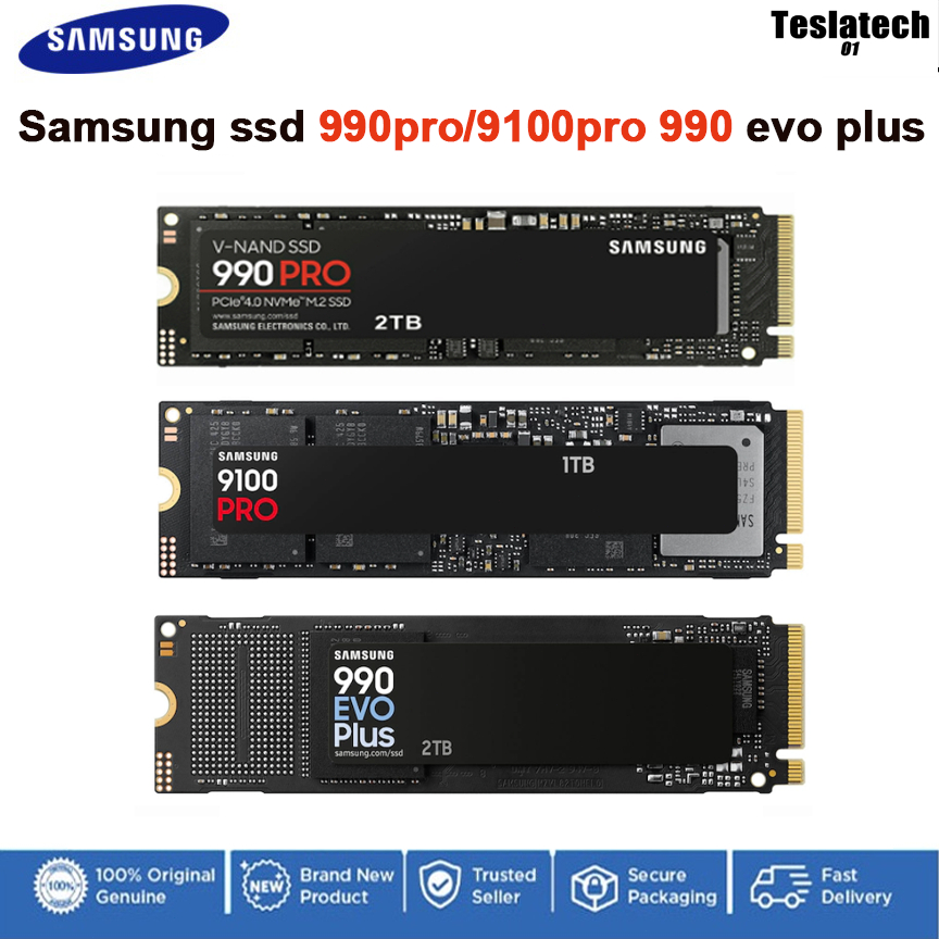 Samsung SSD 9100Pro, 990Pro dan 970 EVO untuk Laptop serta PC Desktop