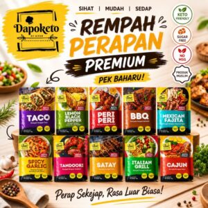 REMPAH PERAPAN DAPOKETO: Ciri, Kegunaan dan Semakan Pilihan PERAPAN Tanpa Gula