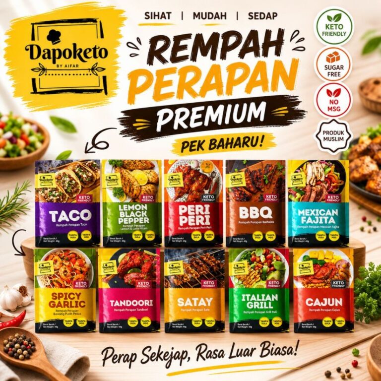 REMPAH PERAPAN DAPOKETO: Ciri, Kegunaan dan Semakan Pilihan PERAPAN Tanpa Gula