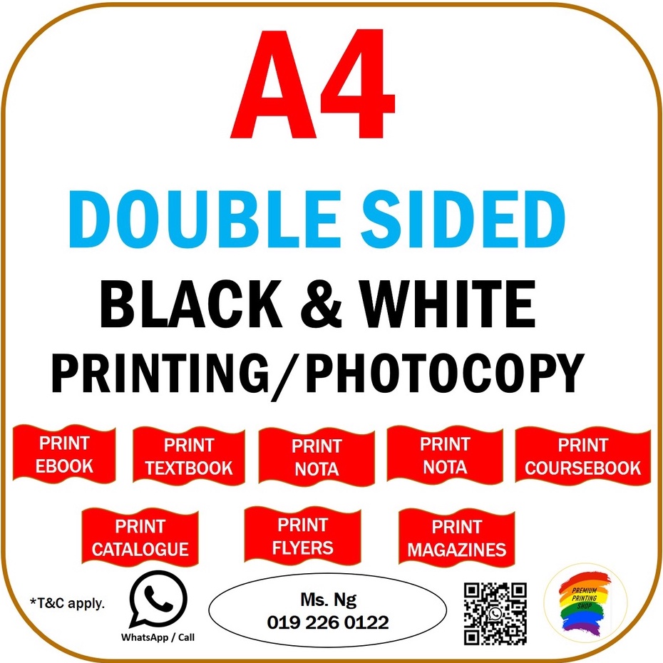 Panduan Servis Cetakan BNW DOUBLE SIDED RM0.06 Sepgetpage