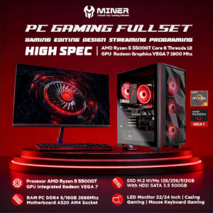Ryzen 5 5500Gt Fullset Gaming PC: Spesifikasi dan Pertimbangan Pembeli