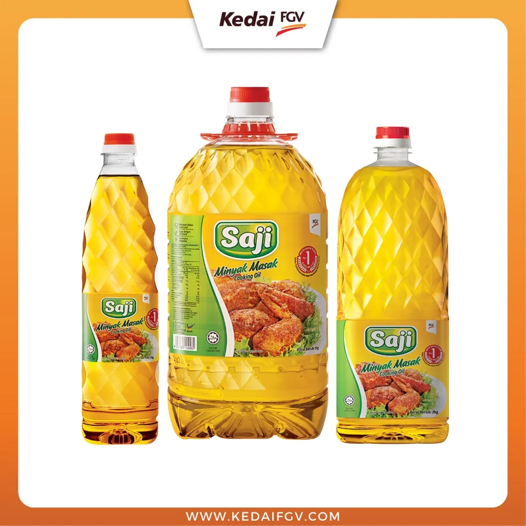Pilihan Saiz Saji Minyak Masak untuk Keperluan Dapur