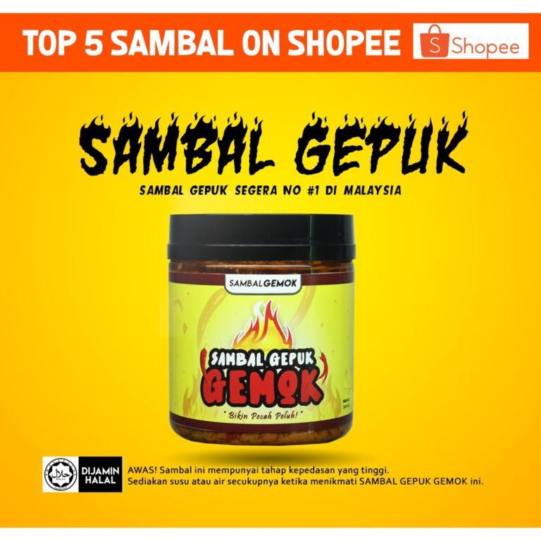 SAMBAL GEPUK GEMOK: Apa yang Perlu Anda Tahu Mengenai Ciri Pedas dan Asal Usulnya