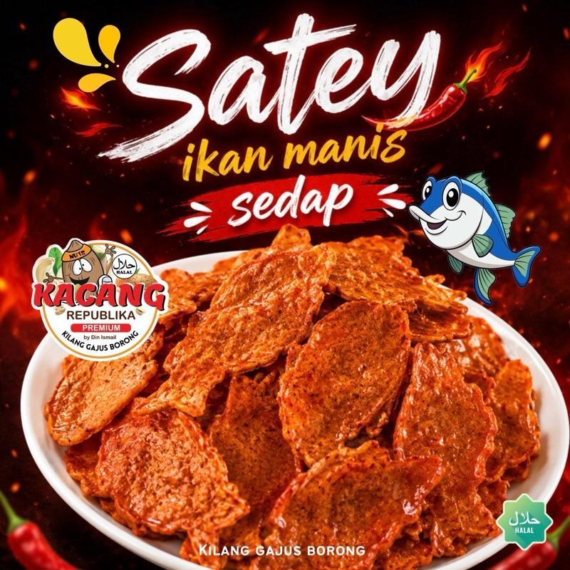 SATEY IKAN MANIS: Ciri, Rasa dan Panduan Membeli